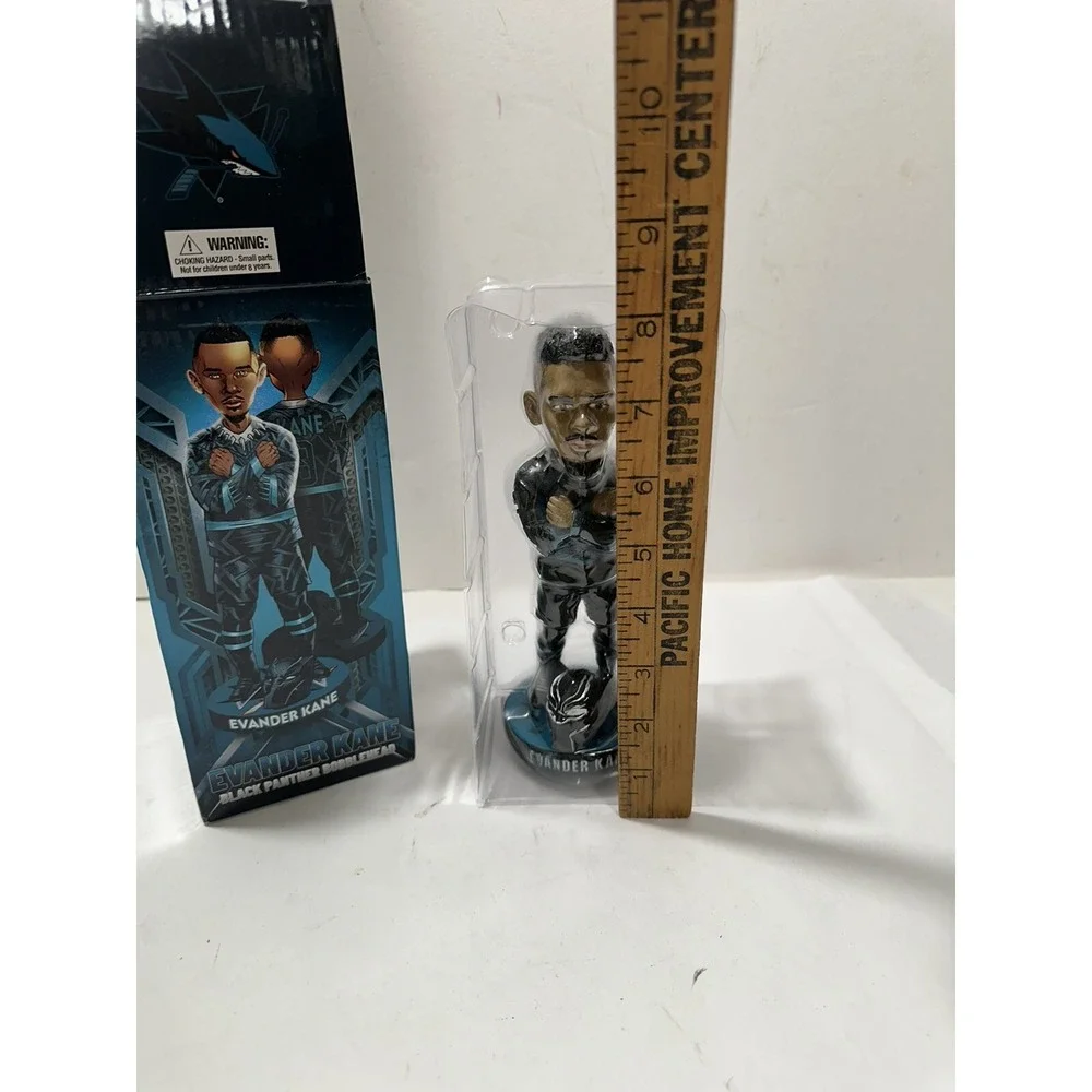 San Jose Sharks Bobblehead Evander Kane Black Panther Marvel SGA